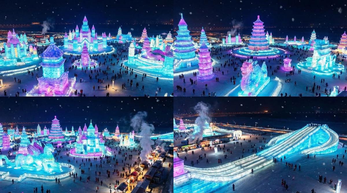禁忌视频旅游视频-哈尔滨冰雪大世界